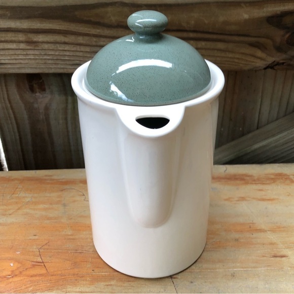 Vintage Kilncraft England 2 Tone Ceramic Stoneware 4 Cup Coffee Carafe - Picture 3 of 6